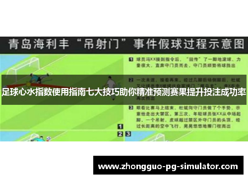 足球心水指数使用指南七大技巧助你精准预测赛果提升投注成功率