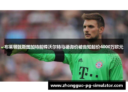 布莱顿就斯图加特前锋沃尔特马德询价被告知起价4000万欧元 布莱顿就斯图加特前锋沃尔特马德询价被告知起价4000万欧元
